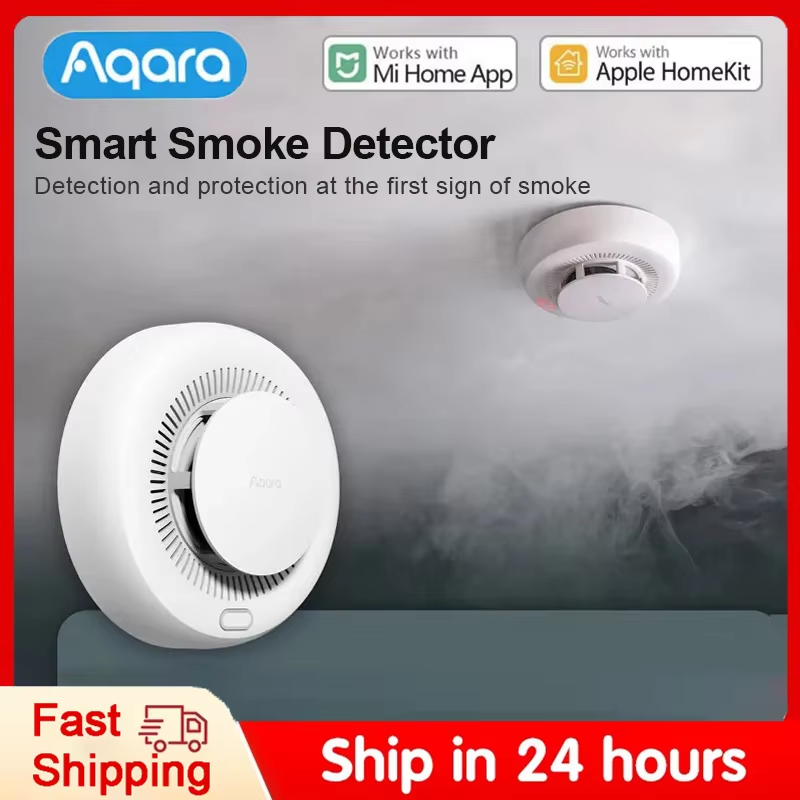 Smart Home Group - Aqara Smoke Detector Sensor Fire Alarm