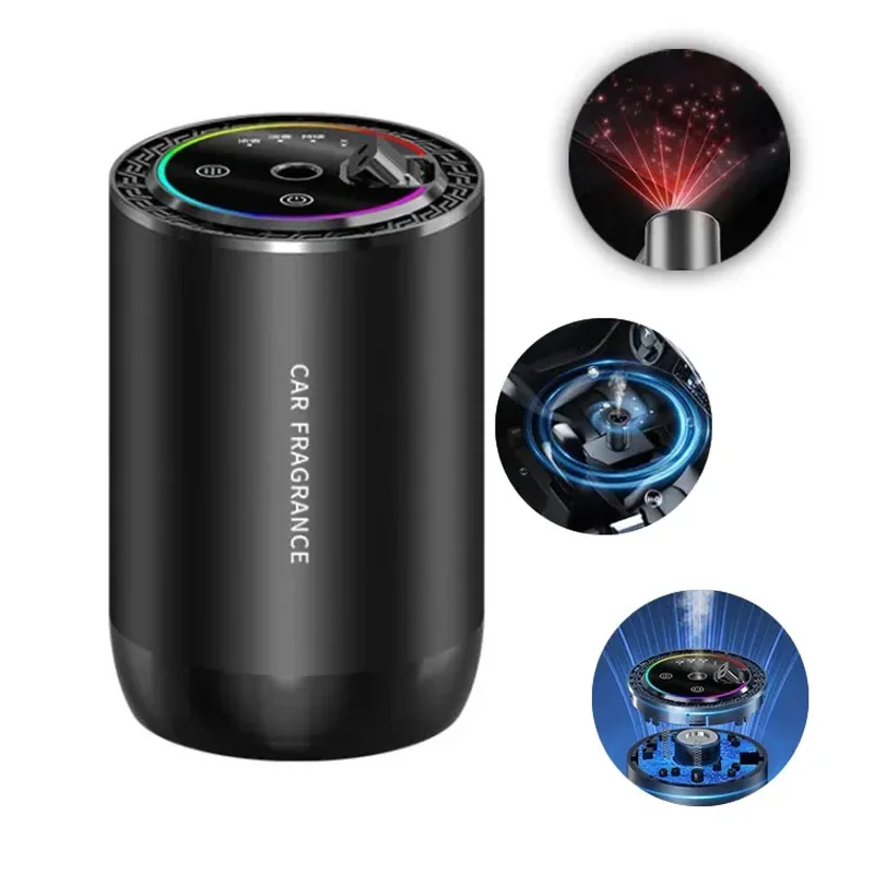 Smart Humidifier - Car Aroma Diffuser Star Light Led