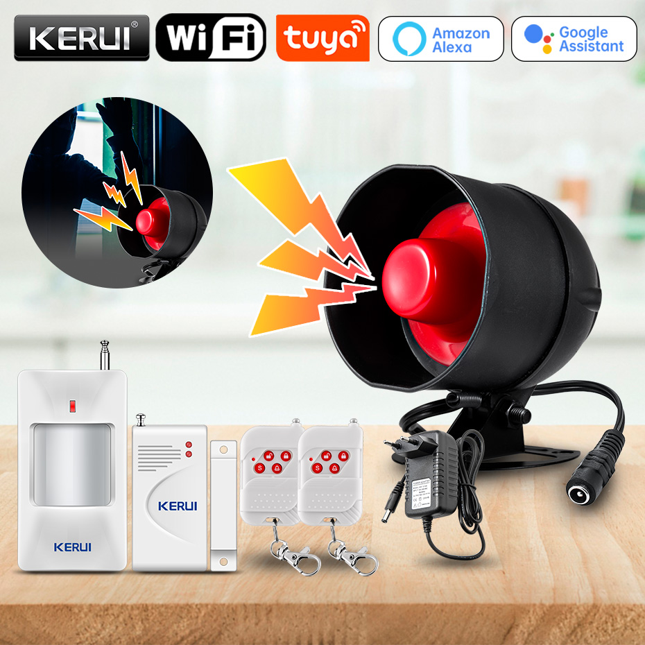 Smart Home Living - KERUI Tuya Smart WIFI Wireless Security