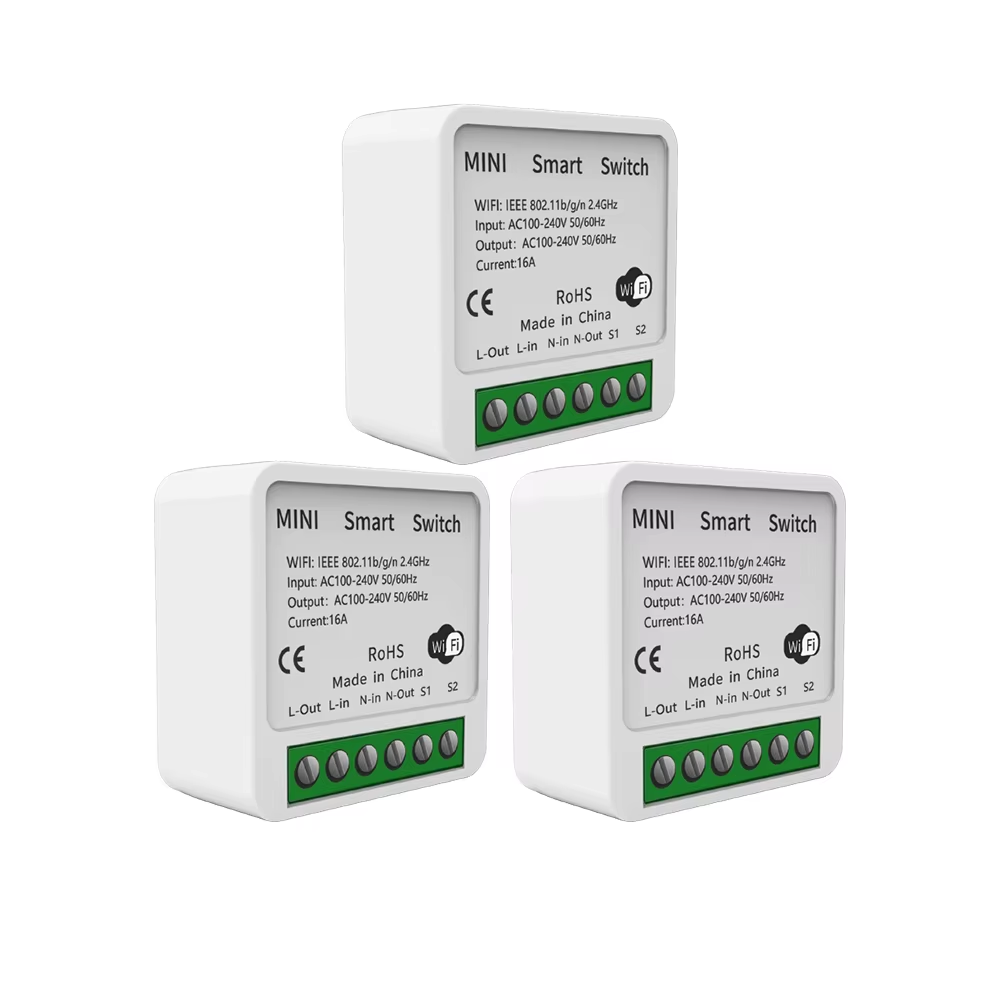 Smart Home Matter - Mini 16A WiFi Switch Work with