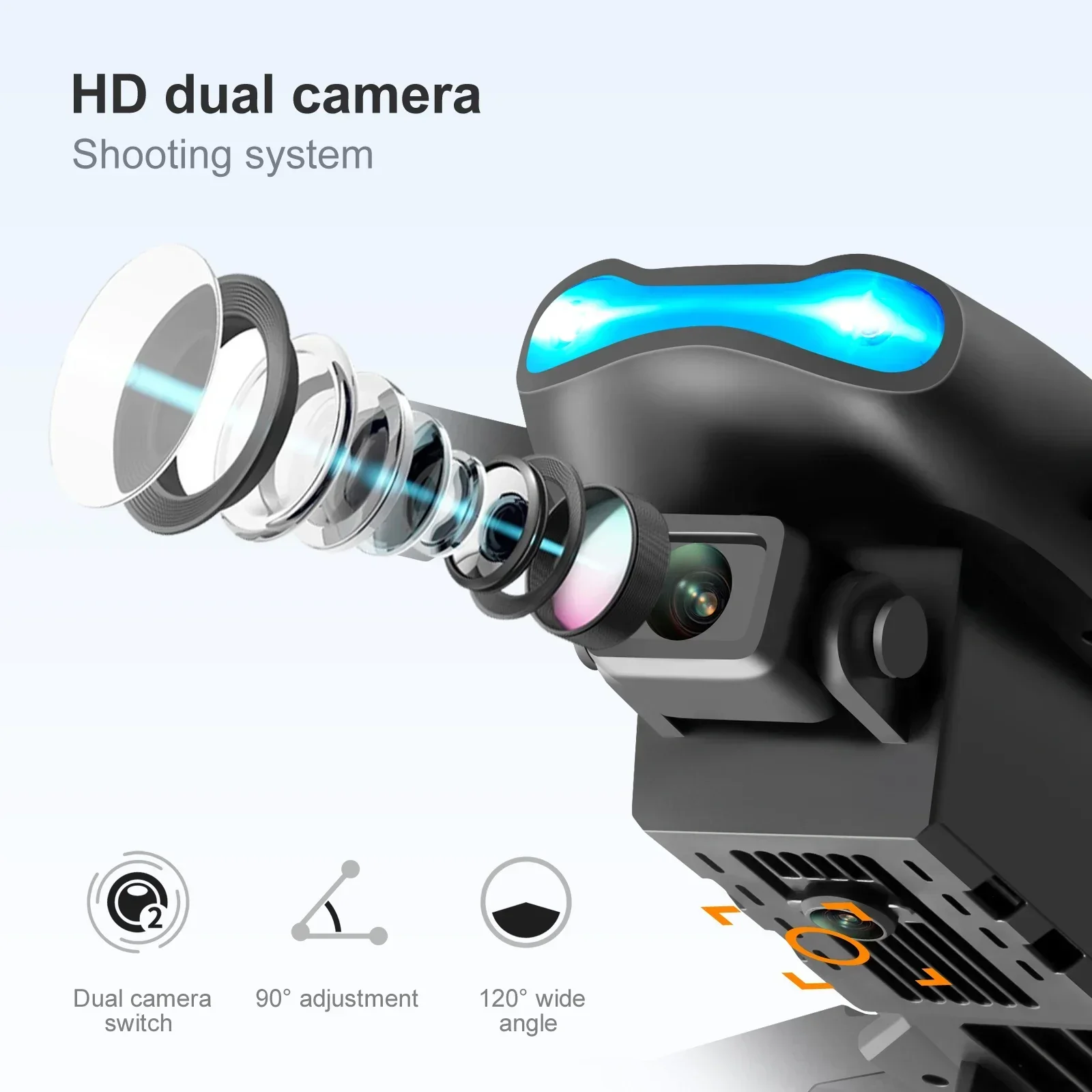 New E99 Pro HD 4K Drone Dual C - огляд і ціна Smart Home Camera