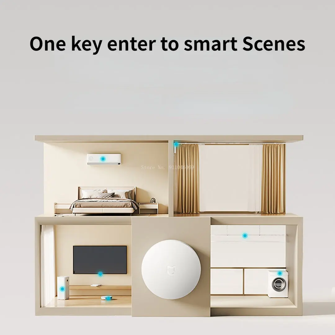 Xiaomi Wireless Switch Bluetoo - огляд і ціна Smart Home Xiaomi Hub 2