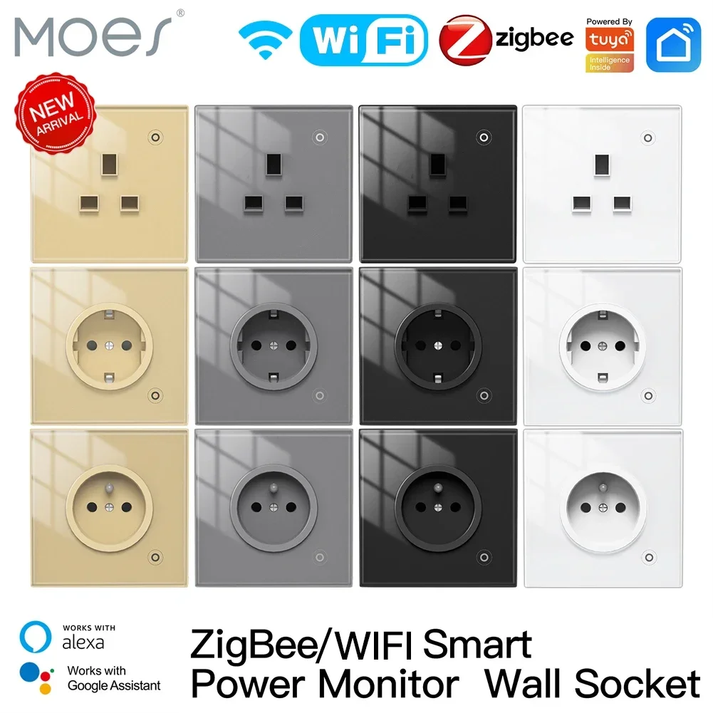 Moes ZigBee Wall Socket WIFI S - огляд і ціна Smart Home News