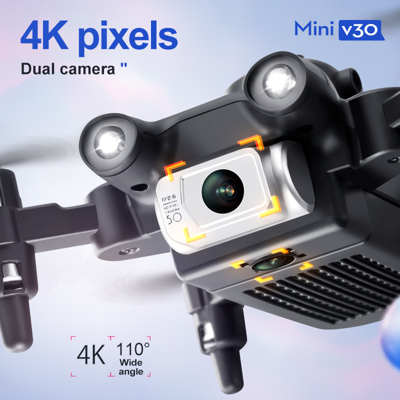 Mini V30 WiFi FPV Drone With 4 - огляд і ціна Smart Home Camera