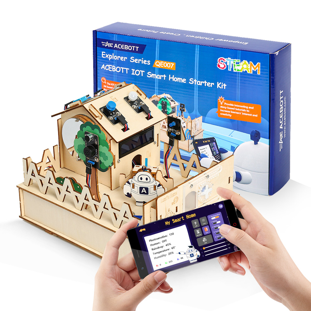 ACEBOTT Smart Home STEM STEAM  - огляд і ціна Smart Home Kit For Arduino