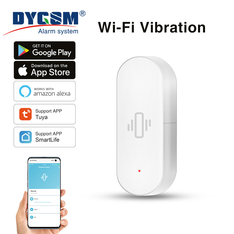 Tuya WiFi Vibration Sensor, Se - огляд і ціна Smart Home Certification