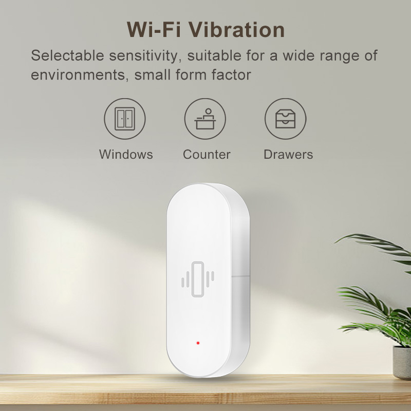 Tuya WiFi Vibration Sensor, Se - огляд і ціна Smart Home Certification
