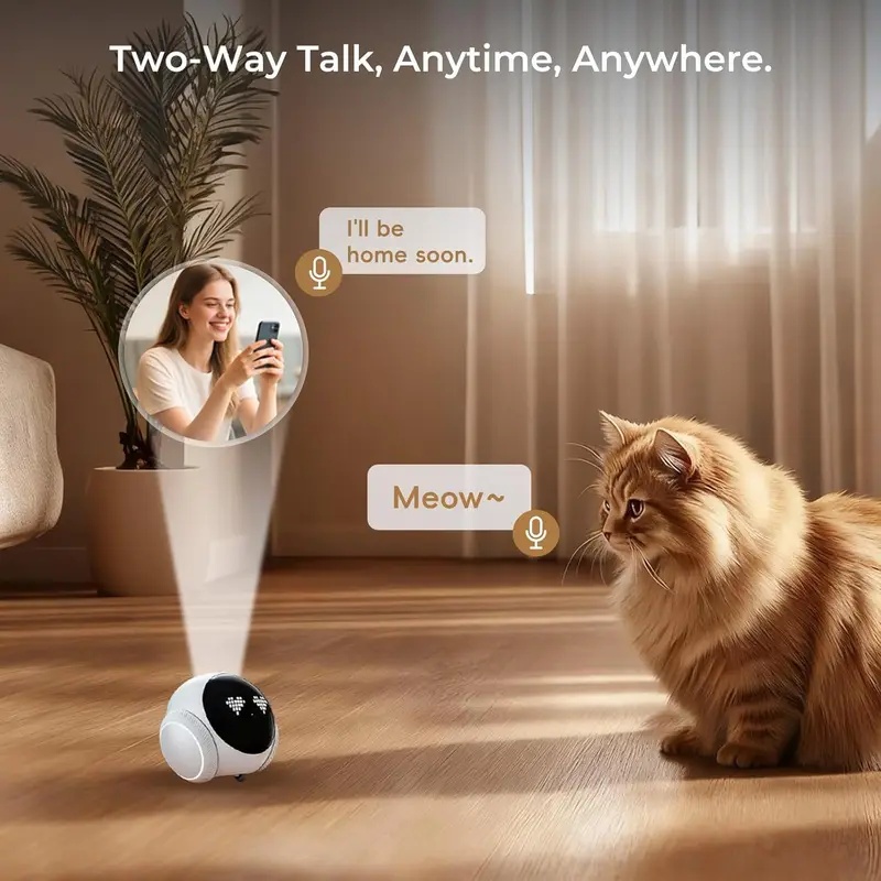 Movable Indoor Pet Robot Camer - огляд і ціна Smart Home Camera