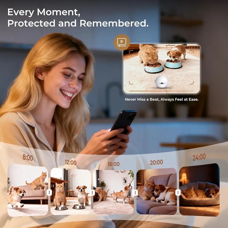 Movable Indoor Pet Robot Camer - огляд і ціна Smart Home Camera