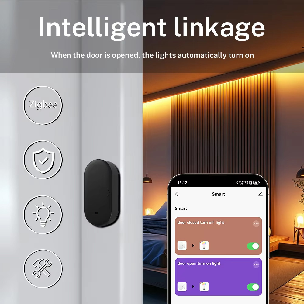 Tuya Zigbee 3.0 Mini Door Wind - огляд і ціна Smart Home News