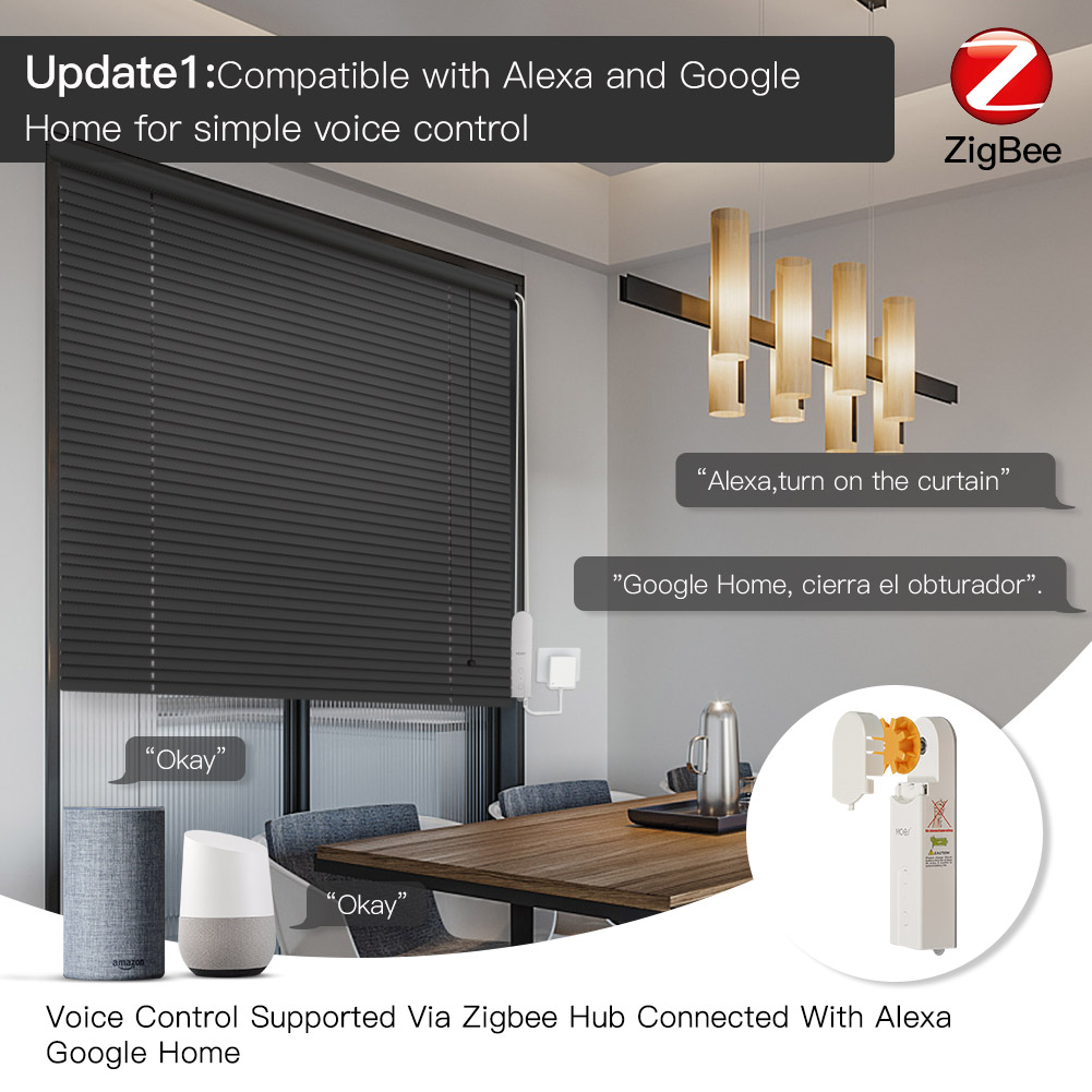 MOES ZigBee Smart DIY Motorize - огляд і ціна Smart Home Living