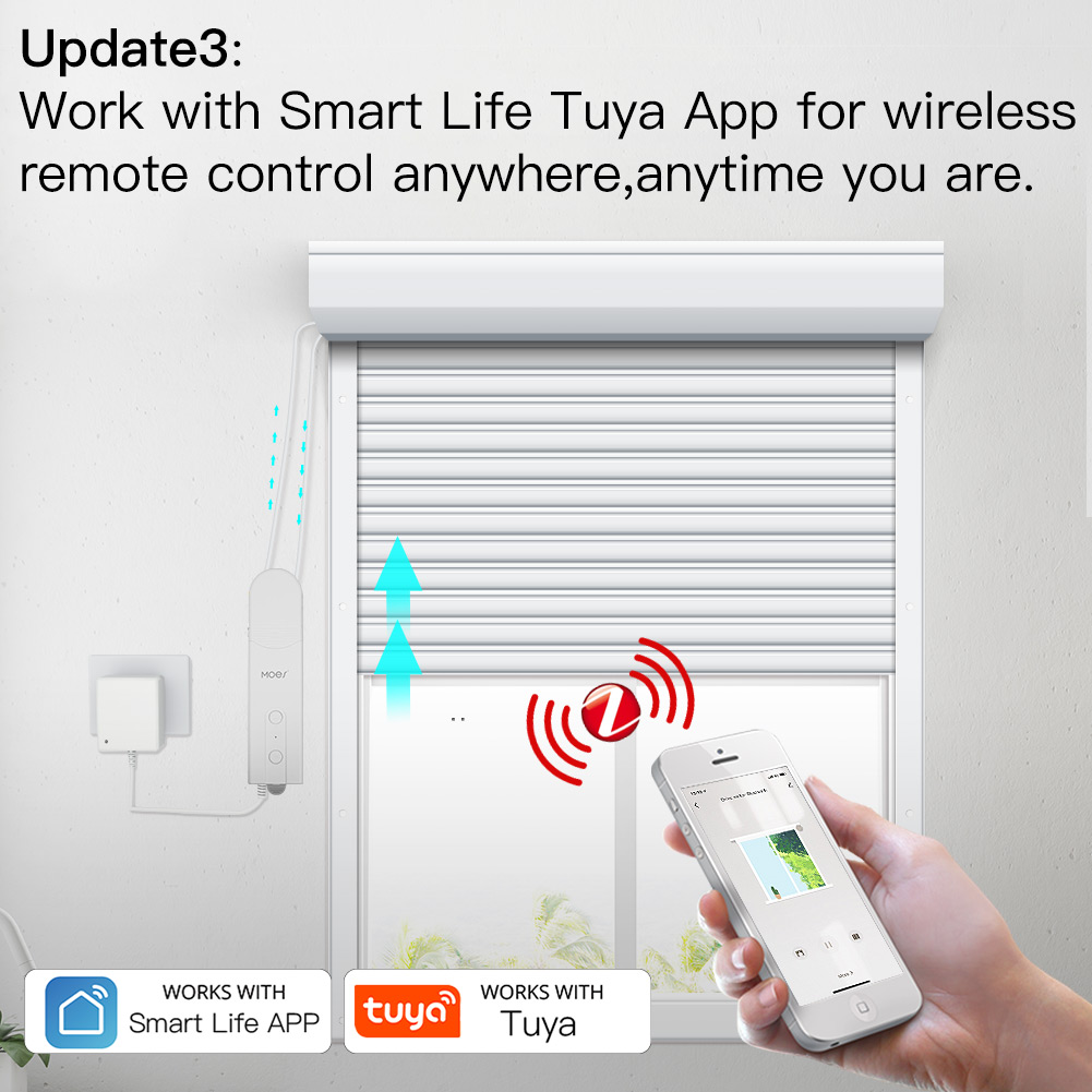 MOES ZigBee Smart DIY Motorize - огляд і ціна Smart Home Living