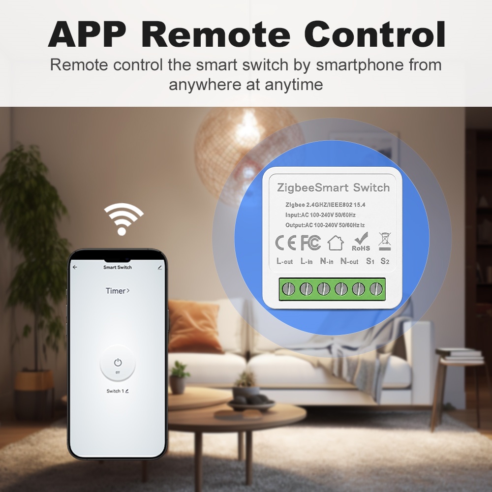 Manhot ZigBee 3.0 Switch Modul - огляд і ціна Smart Home Voice Control
