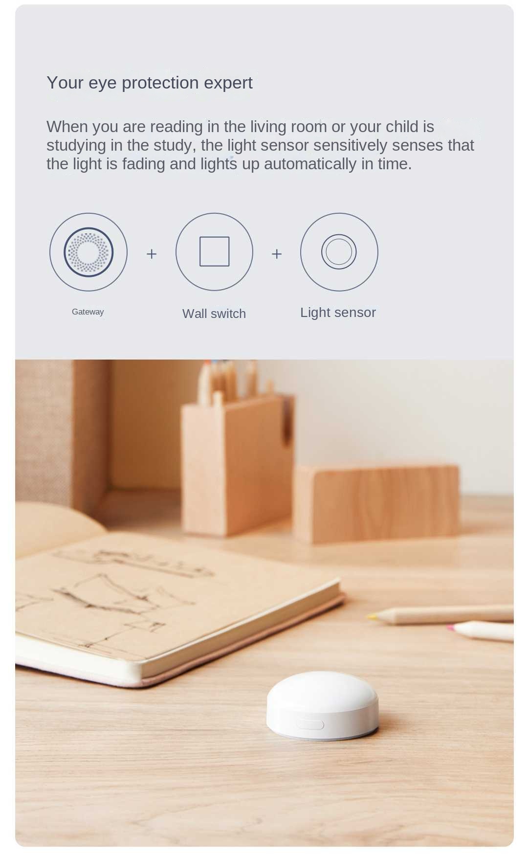 Aqara Light Sensor T1 Zigbee 3 - огляд і ціна Smart Home Group