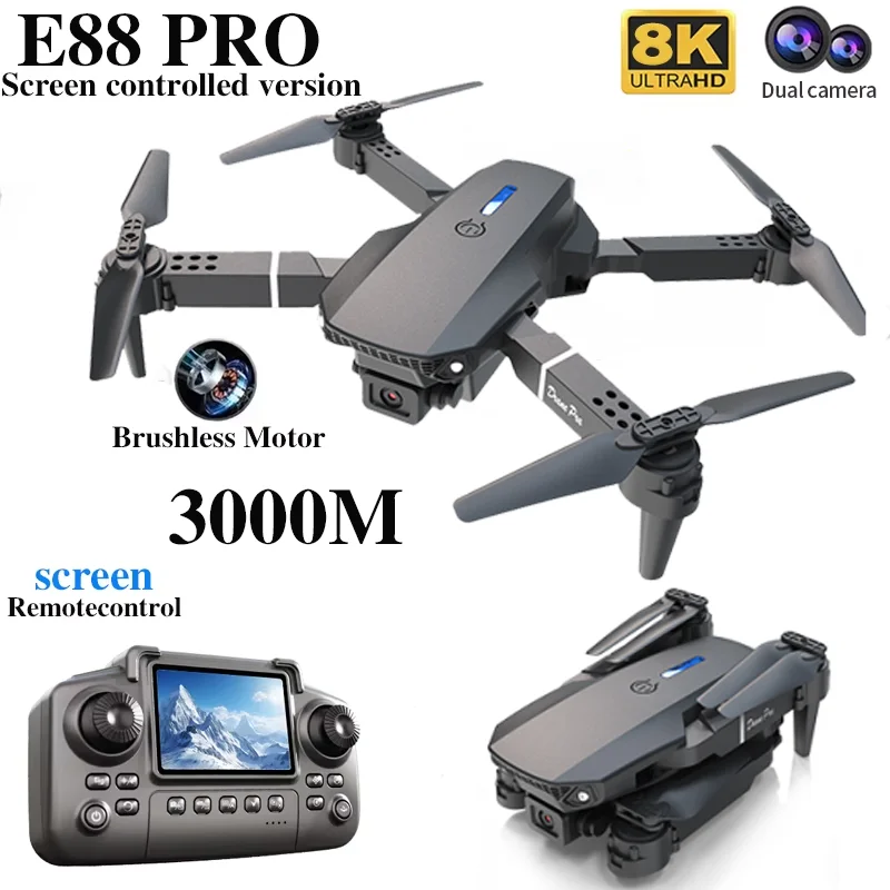 Professional E88 PRO Drone wit - огляд і ціна Smart Home Camera
