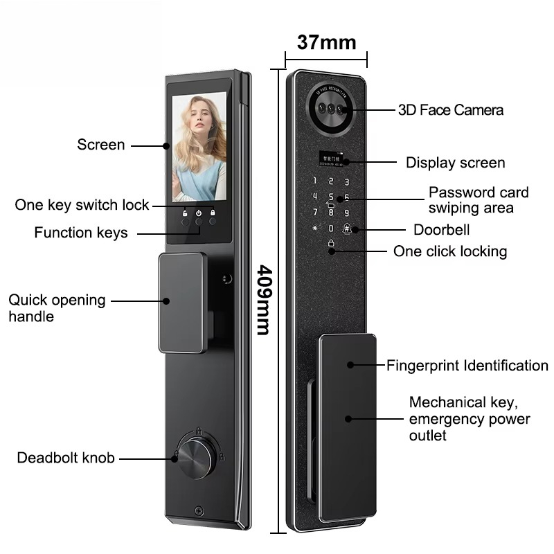 Tuya WiFi Smart Door Lock, Hom - огляд і ціна Smart Home