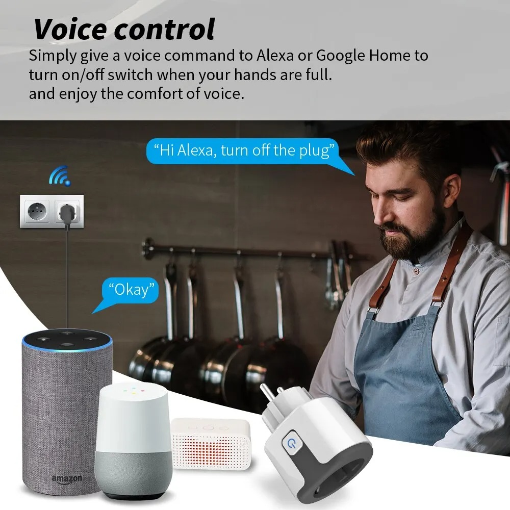 WiFi EU Smart Socket Plug Work - огляд і ціна Smart Home News