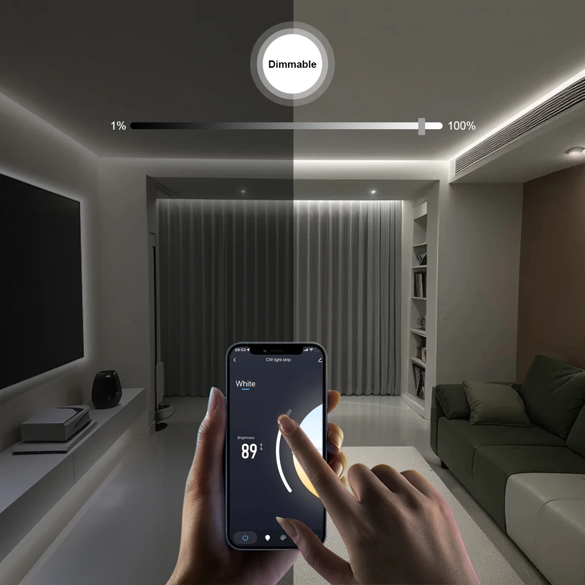 Zigbee 3.0 CCT 2700K-6500K Dim - огляд і ціна Smart Home Group