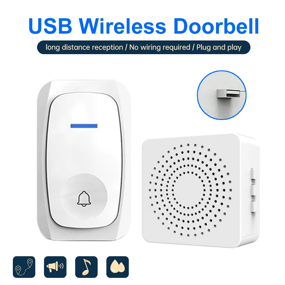 USB Wireless Doorbell Smart We - огляд і ціна Smart Home News