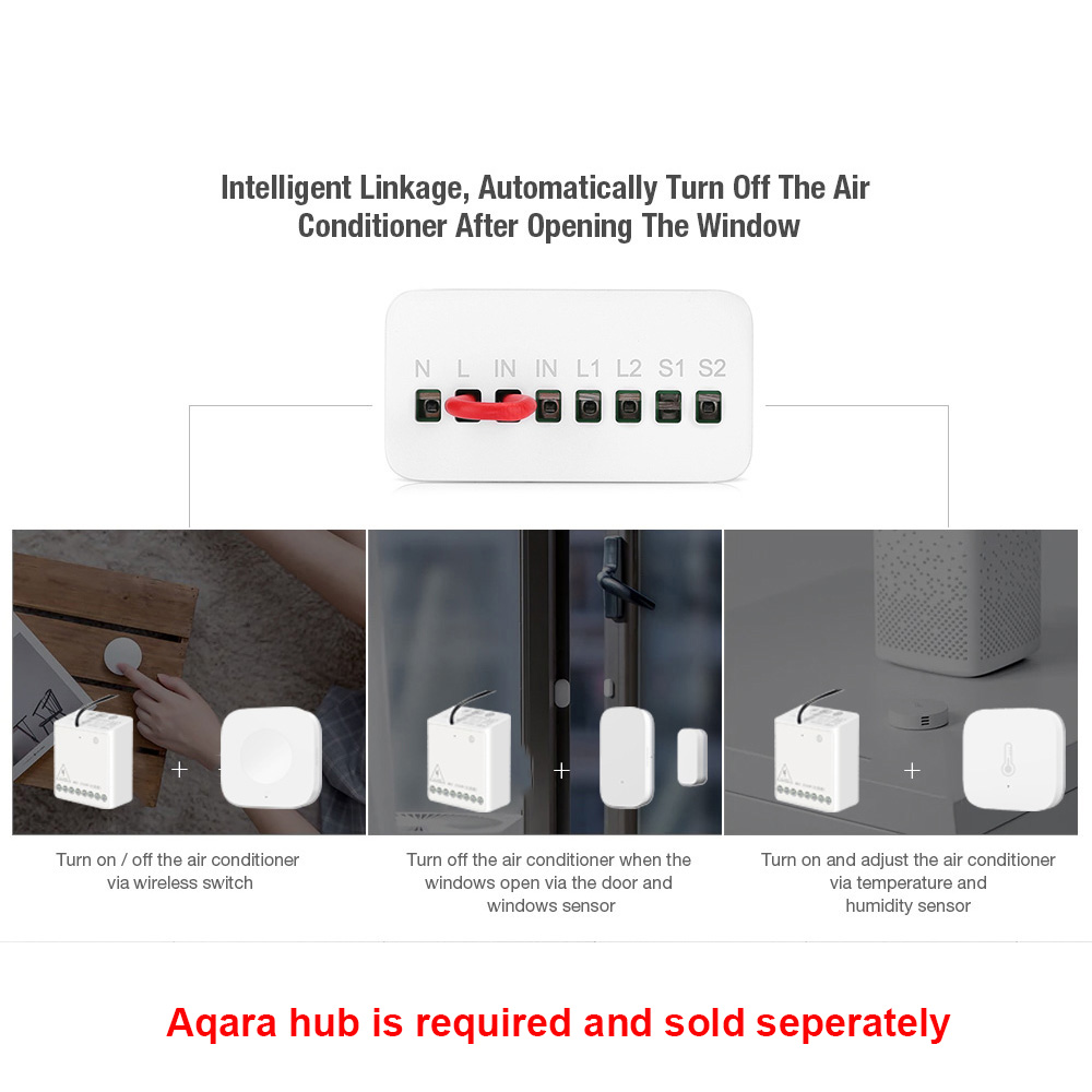 Original Aqara Smart Two-way C - огляд і ціна Smart Home Group