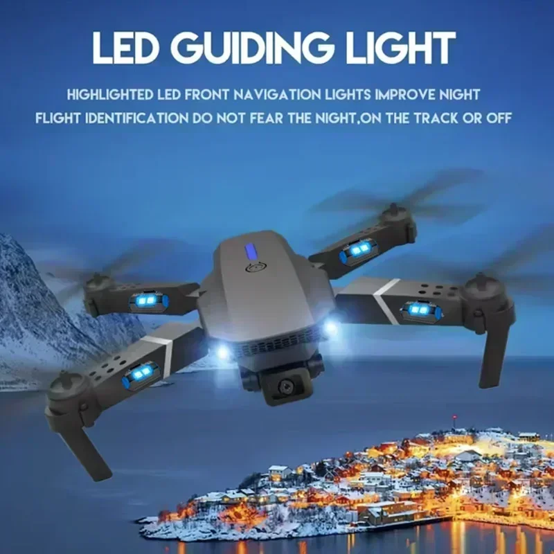 E88 Pro WIFI FPV Drone Wide An - огляд і ціна Smart Home Camera