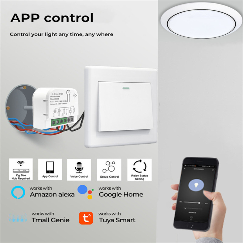 1/2 Channels 10A Tuya ZigBee S - огляд і ціна Smart Home News