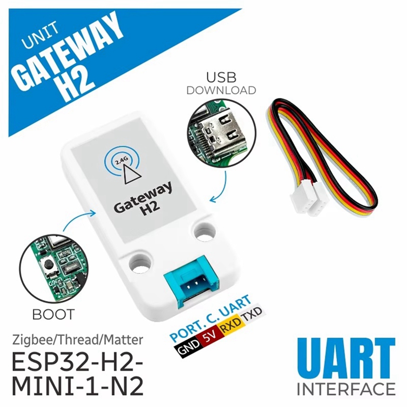 Unit Gateway H2 ESP32-H2 Threa - огляд і ціна Smart Home Matter