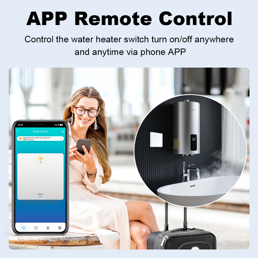 MANHOT Smart Wifi EU Water Hea - огляд і ціна Smart Home Matter