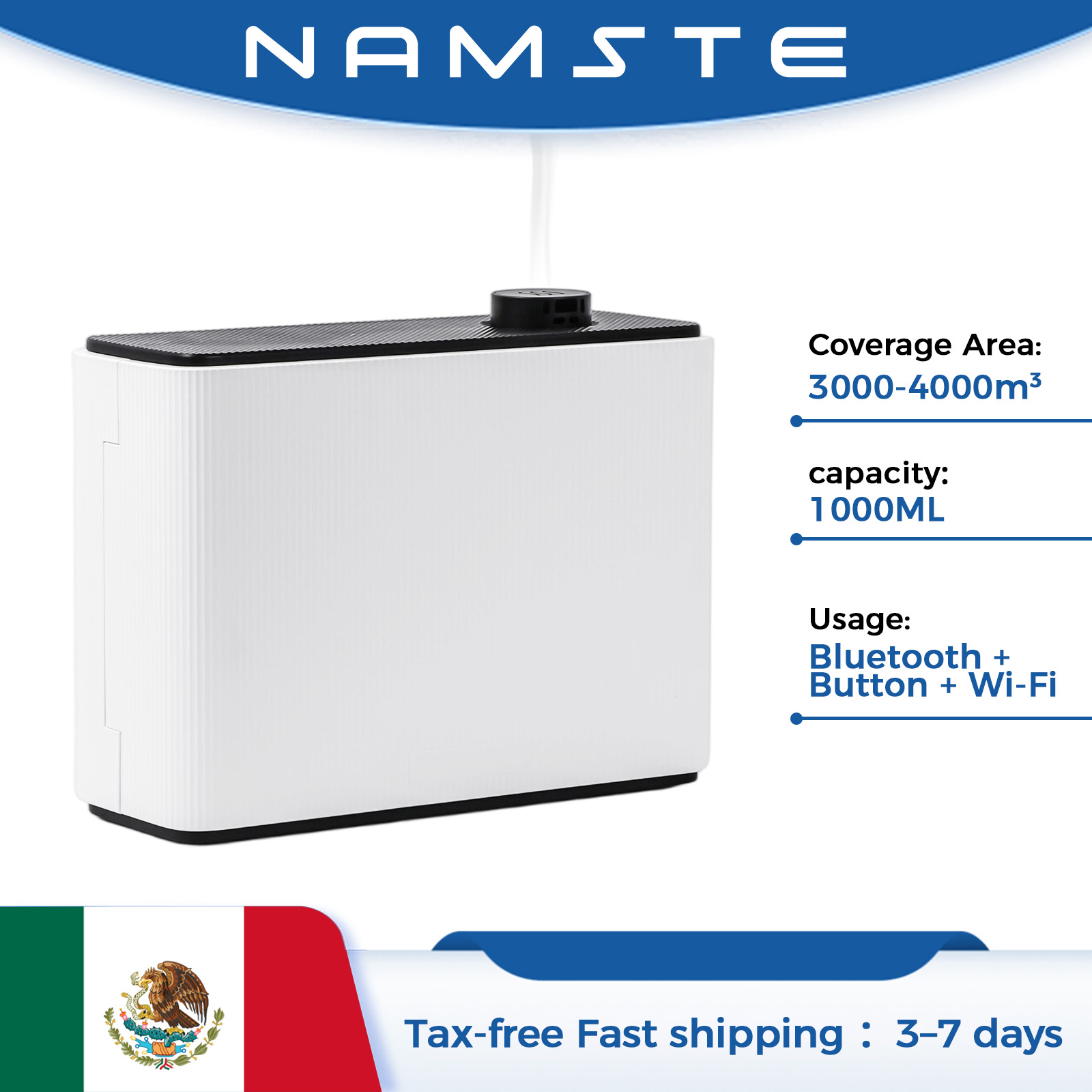 NAMSTE 1000ML Fragrance Diffus - огляд і ціна Smart Humidifier