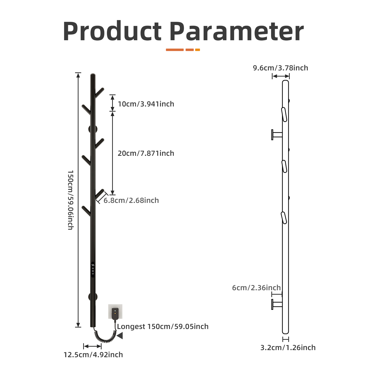 Smart Electric Towel Rack Eco- - огляд і ціна Smart Home