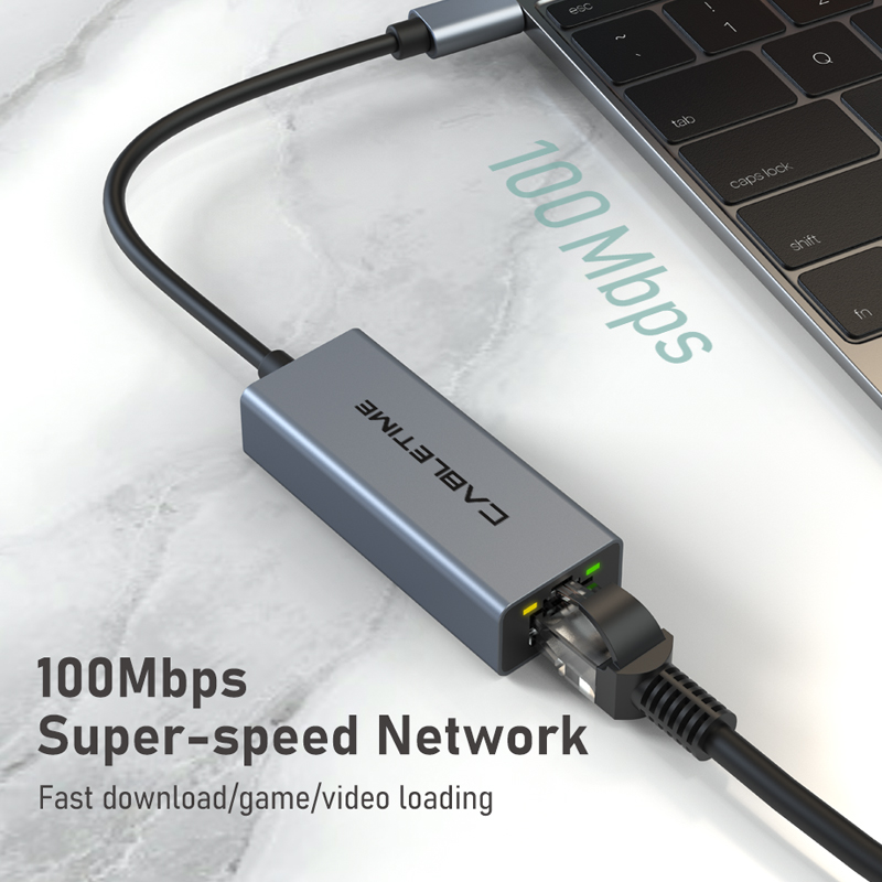 CABLETIME USB C Ethernet Adapt - огляд і ціна Smart Home Xiaomi Hub 2