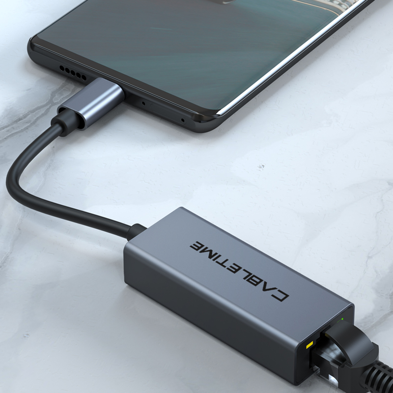 CABLETIME USB C Ethernet Adapt - огляд і ціна Smart Home Xiaomi Hub 2