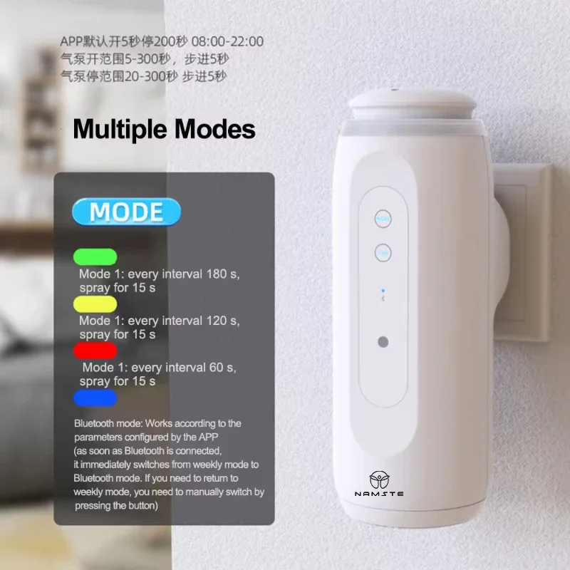 NAMSTE Portable Smart Diffuser - огляд і ціна Smart Humidifier