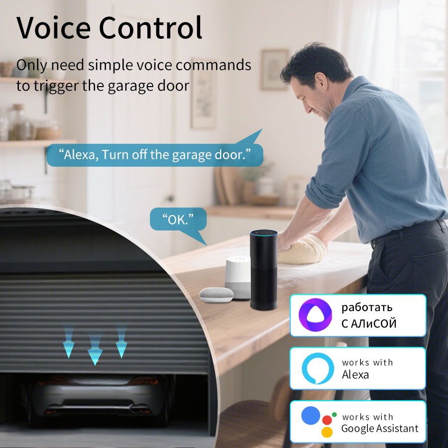 Tuya Smart WiFi or Zigbee Gara - огляд і ціна Smart Home Matter