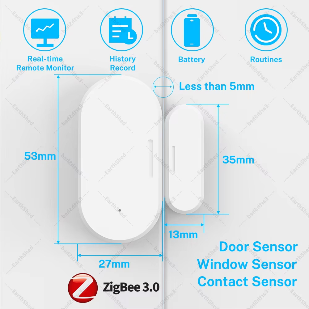 Zigbee 3.0 Door Window Sensor  - огляд і ціна Smart Home Hub