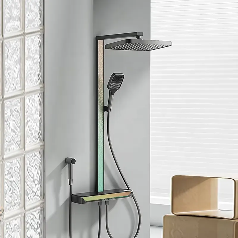 Brass Digital Waterfall Shower - огляд і ціна Smart Home