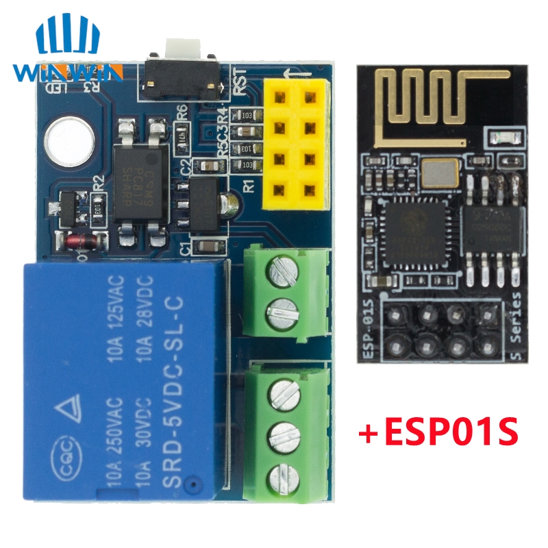 ESP8266 ESP-01 ESP-01S 5V WiFi - огляд і ціна Smart Home Kit For Arduino