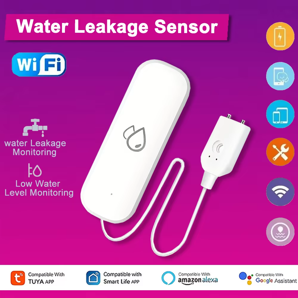 Tuya WiFi Water Leakage Alarm  - огляд і ціна Smart Home News
