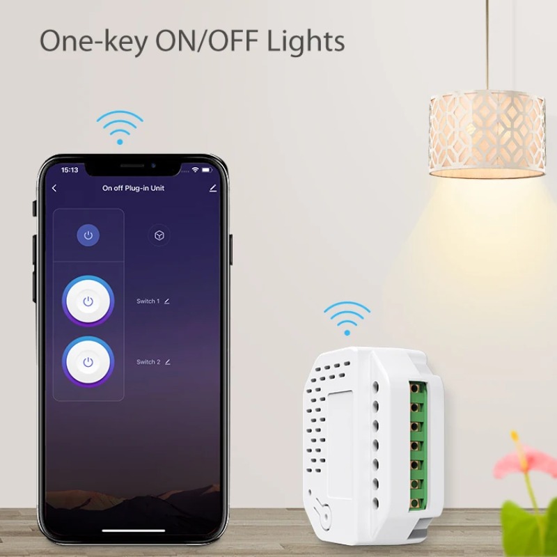 Matter Light Switch Module 2Ga - огляд і ціна Smart Home Matter