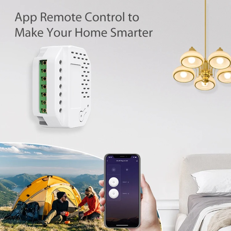 Matter Light Switch Module 2Ga - огляд і ціна Smart Home Matter