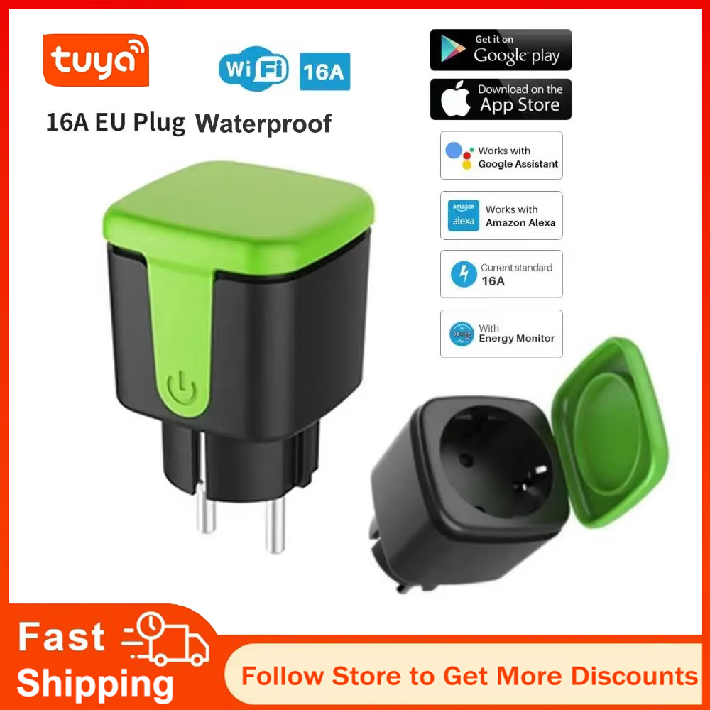 Tuya EU 16A WiFi Smart Waterpr - огляд і ціна Smart Home Matter