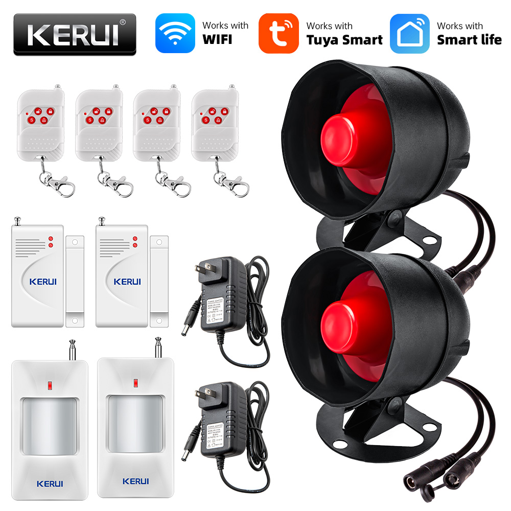 KERUI Tuya Smart WIFI Wireless - огляд і ціна Smart Home Living