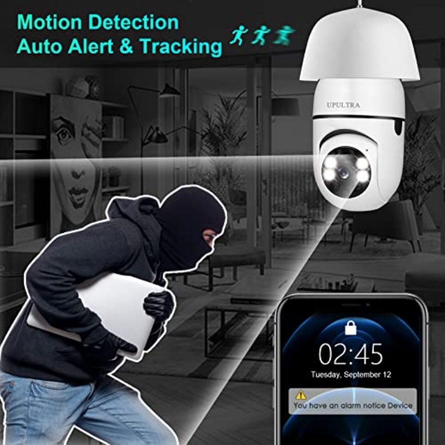 Light Bulb 1080P Security Wire - огляд і ціна Smart Home Camera
