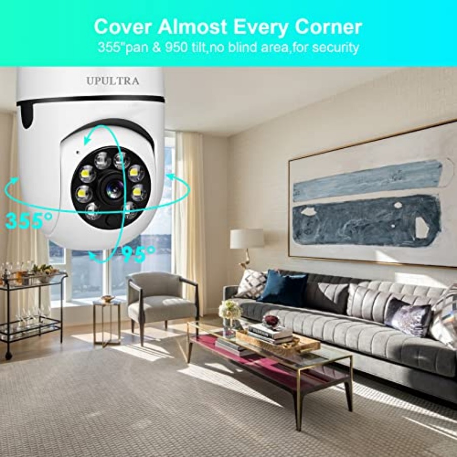 Light Bulb 1080P Security Wire - огляд і ціна Smart Home Camera
