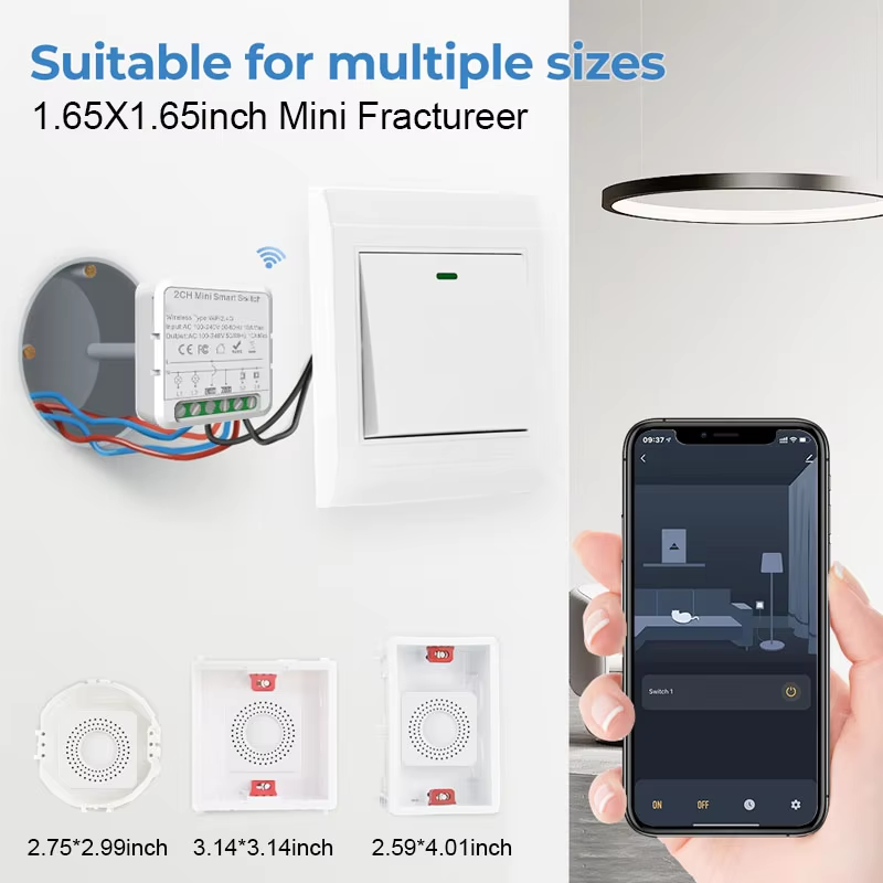 Tuya Mini Smart Switch WiFi 1- - огляд і ціна Smart Home Voice Control