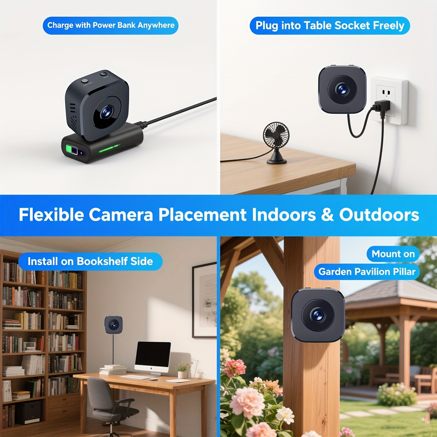 1080P HD Mini WiFi Camera Indo - огляд і ціна Smart Home Camera