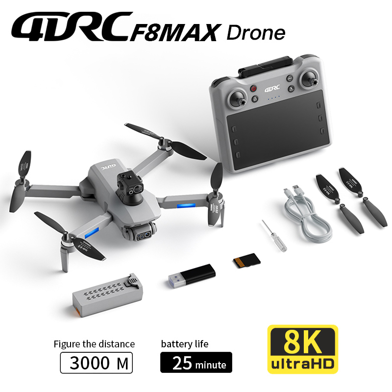 F8 MAX GPS Drone Professional  - огляд і ціна Smart Home Camera