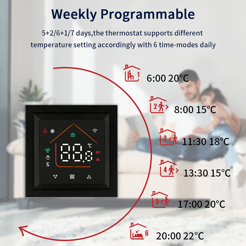 Smart WiFi Thermostat Works Tu - огляд і ціна Smart Home Matter