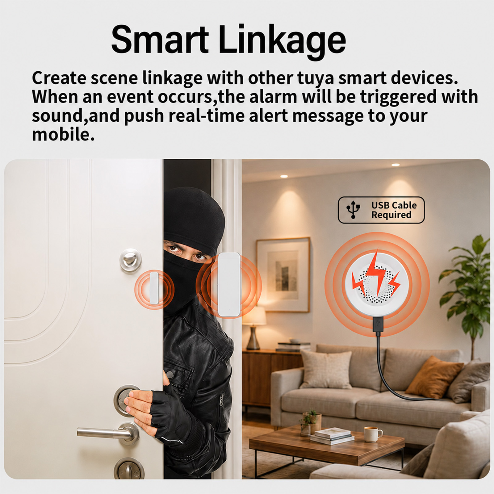Tuya Zigbee Siren Alarm 100dB  - огляд і ціна Smart Home Hub