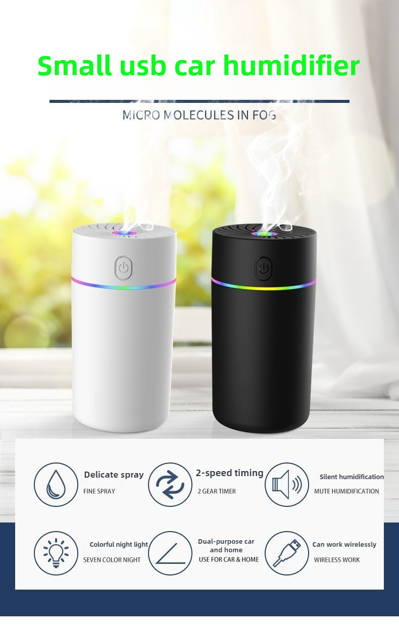 350mL Smart Car Diffuser Humid - огляд і ціна Smart Humidifier